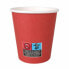Фото #2 товара Набор стаканов Algon Картон Одноразовые 200 ml Красный 36 штук (24 Предметы)
