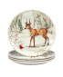 Winter's Walk 16 Piece Dinnerware Set - фото #2