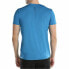 Men’s Short Sleeve T-Shirt +8000 Uyuni Blue Indigo