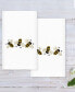 Фото #2 товара Роскошные ручные полотенца Linum Home "Bee Dance" из 100% турецкого хлопка, 2 шт, 30" x 16"