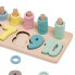 Фото #6 товара EUREKAKIDS Wooden nesting puzzle to learn to count