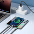 Фото #10 товара 3w1 kabel przewód USB - USB-C / Lightning / micro USB 3.5 A 1.2m niebieski