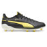 Фото #1 товара Puma King Ultimate Pele Firm GroundArtificial Ground Soccer Cleats Mens Black Sn