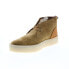 Фото #8 товара Clarks Desert Cup 26167864 Mens Brown Suede Lace Up Chukkas Boots