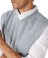 Фото #4 товара Men's Cotton V-Neck Sweater Vest