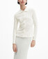 ფოტო #1 პროდუქტის Women's Cotton Knit Shirt