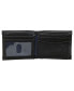 ფოტო #3 პროდუქტის Men's Logo Rubber Leather Bifold Wallet