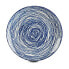 Фото #2 товара Плоская тарелка Лучи Фарфор Синий Белый 6 штук (24 x 2,8 x 24 cm)