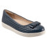 Фото #2 товара Trotters Anna T2256-400 Womens Blue Narrow Leather Loafer Flats Shoes