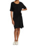 Фото #1 товара Nic and Zoe Eaze Tie Dress in Black Onyx Size S