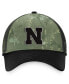 Men's Hunter Green, Gray Nebraska Huskers OHT Military-Inspired Appreciation Unit Trucker Adjustable Hat