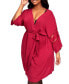 ფოტო #1 პროდუქტის Plus Size Desirae Robe