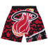 Фото #6 товара Mitchell & Ness Jumbotron 2.0 Sublimated Shorts Mens Black, Red Casual Athletic