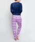 ფოტო #3 პროდუქტის Women's Deluxe Velour Jog Set, 2 Pieces