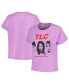 Фото #2 товара Women's Purple TLC Solo Graphic T-shirt