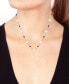 ფოტო #2 პროდუქტის EFFY® Freshwater Pearl (6-1/2mm) & Lapis Lazuli 18" Collar Necklace in 14k Gold