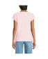 Фото #2 товара Women's Slub Wedge T-Shirt