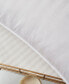 Siberian White Down 500 Thread Count Cotton Damask Pillow, Jumbo