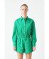 ფოტო #2 პროდუქტის Women's Over Shirt Romper