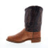 Фото #5 товара Abilene Boots 6750 Mens Brown Leather Slip On Cowboy Western Boots