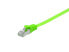 Фото #3 товара Equip Cat.6A U/FTP Flat Patch Cable - 5.0m - Green - 5 m - Cat6a - U/FTP (STP) - RJ-45 - RJ-45