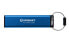 Фото #2 товара Kingston IronKey Keypad 200 - 32 GB - USB Type-A - 3.2 Gen 1 (3.1 Gen 1) - 145 MB/s - Cable - Blue