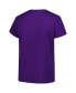 Women's Purple Minnesota Vikings Plus Size Arch Over Logo T-shirt