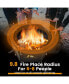 Фото #9 товара Portable Charcoal Grill Stove with 360° Rotatable Grill Foldable Body & Legs