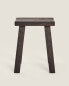 Irregular textured low stool