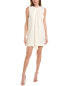 Фото #1 товара Oscar De La Renta Silk-Lined Wool Shift Dress Women's