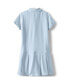 ფოტო #3 პროდუქტის Big Girls Short Sleeve Mesh Pleated Polo Dress