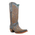 Фото #2 товара Corral Boots Embroidered Crystal Studded Snip Toe Cowboy Womens Blue Casual Boo