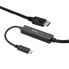 Фото #1 товара StarTech.com 9.8ft/3m USB C to DisplayPort 1.2 Cable 4K 60Hz - USB-C to DisplayPort Adapter Cable - HBR2 USB Type-C DP Alt Mode to DP Monitor Video Cable - Works w/ Thunderbolt 3 - Black - 3 m - USB Type-C - DisplayPort - Male - Male - Straight