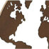 Фото #6 товара Декоративная фигура DKD Home Decor Карта Мира Чёрный Медь Белый 40 x 1 x 40 cm (3 Предметы)