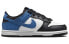 Фото #2 товара Кроссовки Nike Dunk Low White Blue Black GS dh9765-104