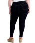 Фото #3 товара Plus Size Skinny-Leg Denim Jeans, Created for Macy's