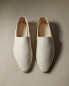 Фото #8 товара Soft leather babouche slippers