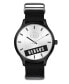 Фото #1 товара Наручные часы Lacoste Kids Rider Black and Gray Checkered Print Silicone Strap Watch 36mm.