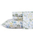 Фото #4 товара Meadow Floral Cotton Sateen 4-Pc. Sheet Set, Queen