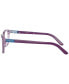 ფოტო #2 პროდუქტის Vogue Jr Kids VY2001 Unisex Square Eyeglasses