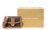 Фото #7 товара Сумка женская Michael Kors MK Jessie с ретро-винтажным логотипом, с коричневым узором золотого фрукта, из кожи коричневого цвета, с клапаном на плечо / Michael Kors MK 30F9GI6L2B-252