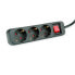 Фото #3 товара Удлинитель ROLINE 19.07.1070 - 6 m - 3 AC outlet(s) - Indoor - Plastic - Black - 250 V