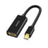 Фото #1 товара Adapter przejściówka kabla przewodu mini DP DisplayPort - HDMI 4K czarny