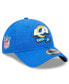 Фото #1 товара Men's Royal Los Angeles Rams OTC 2022 Sideline 9TWENTY Adjustable Hat