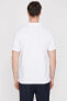 Фото #5 товара Erkek Beyaz Polo Yaka T-Shirt 9YAM12133LK