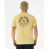T-shirt Rip Curl Stapler Yellow Men