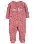 Фото #10 товара Baby Little Sister 2-Way Zip Cotton Sleep & Play 6M