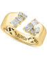 ფოტო #1 პროდუქტის EFFY® Diamond Multi-Cut Cuff Ring (5/8 ct. t.w.) in 14k Gold
