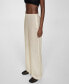 ფოტო #1 პროდუქტის Women's 100% Ramie Straight Pants