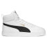 Фото #1 товара Puma Caven Mid High Top Mens White Sneakers Casual Shoes 38584310